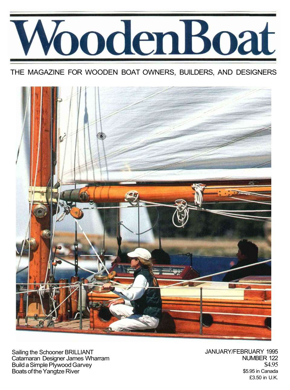 WoodenBoat January/February 1995 cover.