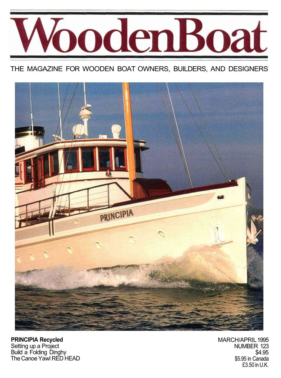 WoodenBoat March/April 1995 cover.