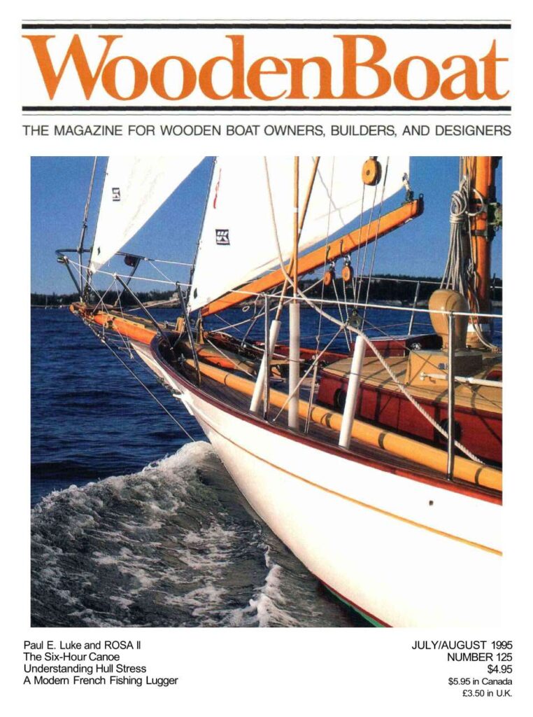WoodenBoat July/August 1995 cover.