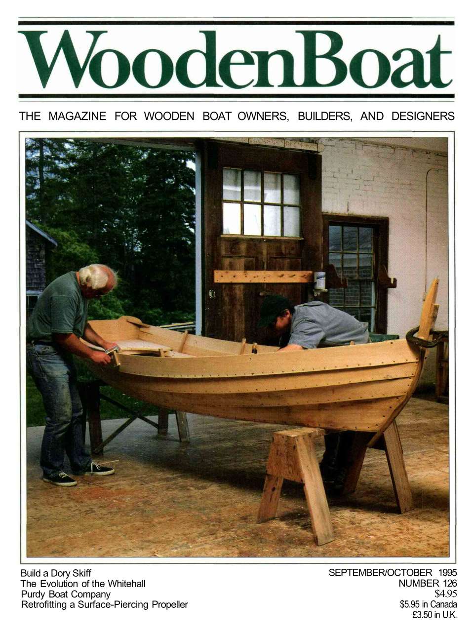 WoodenBoat September/October 1995 cover.