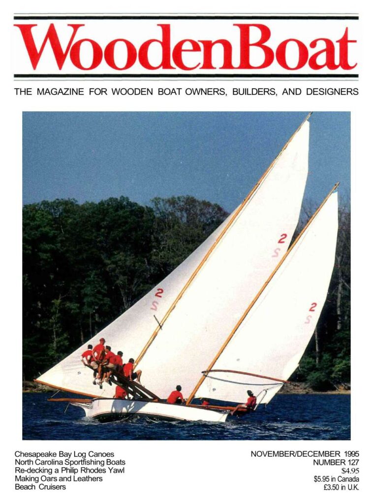 WoodenBoat November/December 1995 cover.