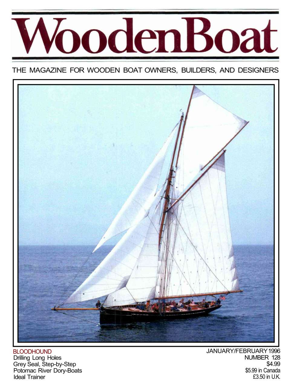 WoodenBoat January/February 1996 cover.