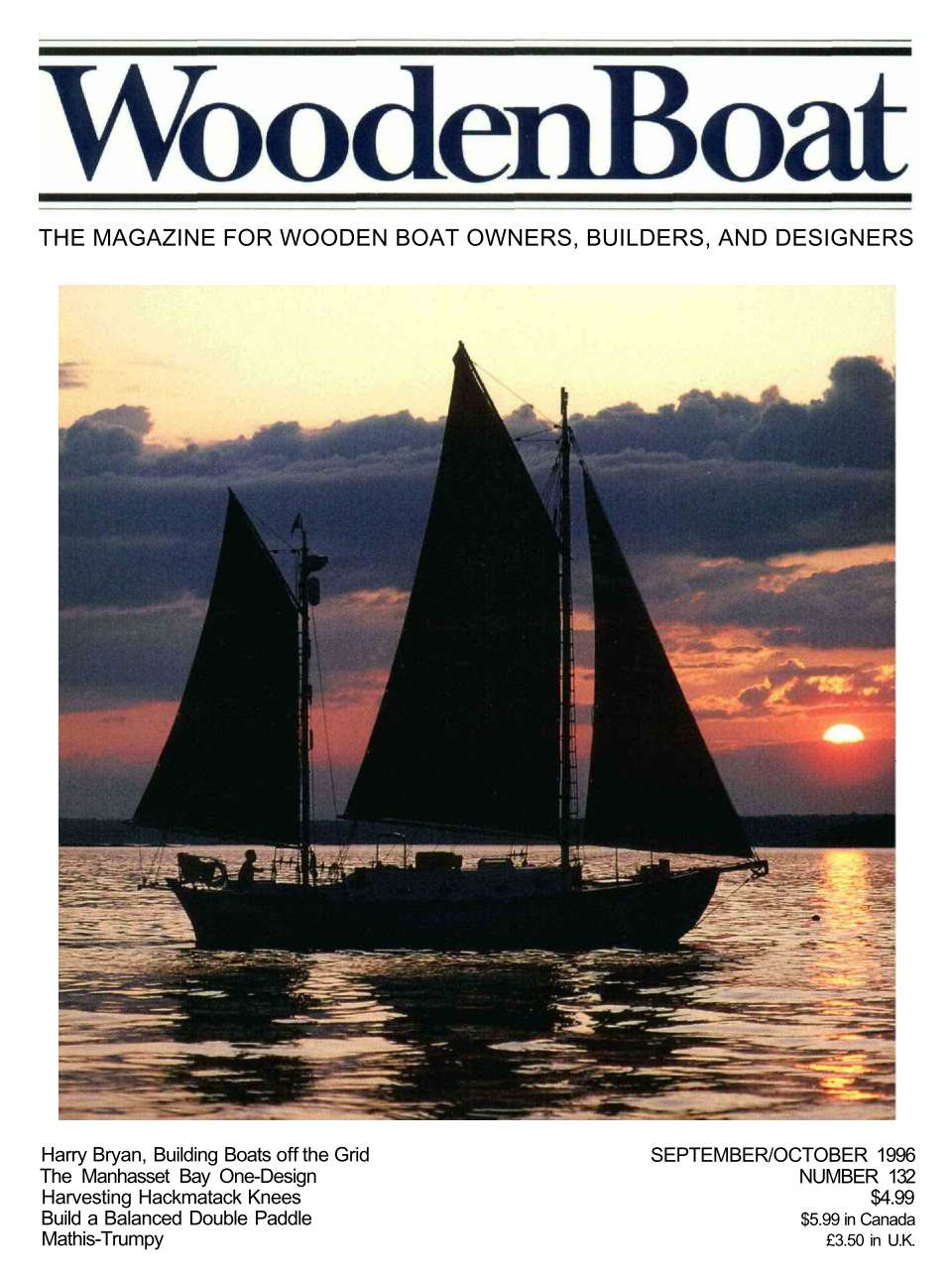 WoodenBoat September/October 1996 cover.