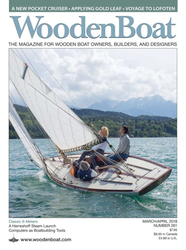 WoodenBoat March/April 2018 issue cover.