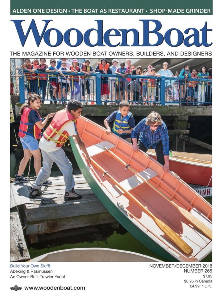 WoodenBoat November/December 2018 issue cover.