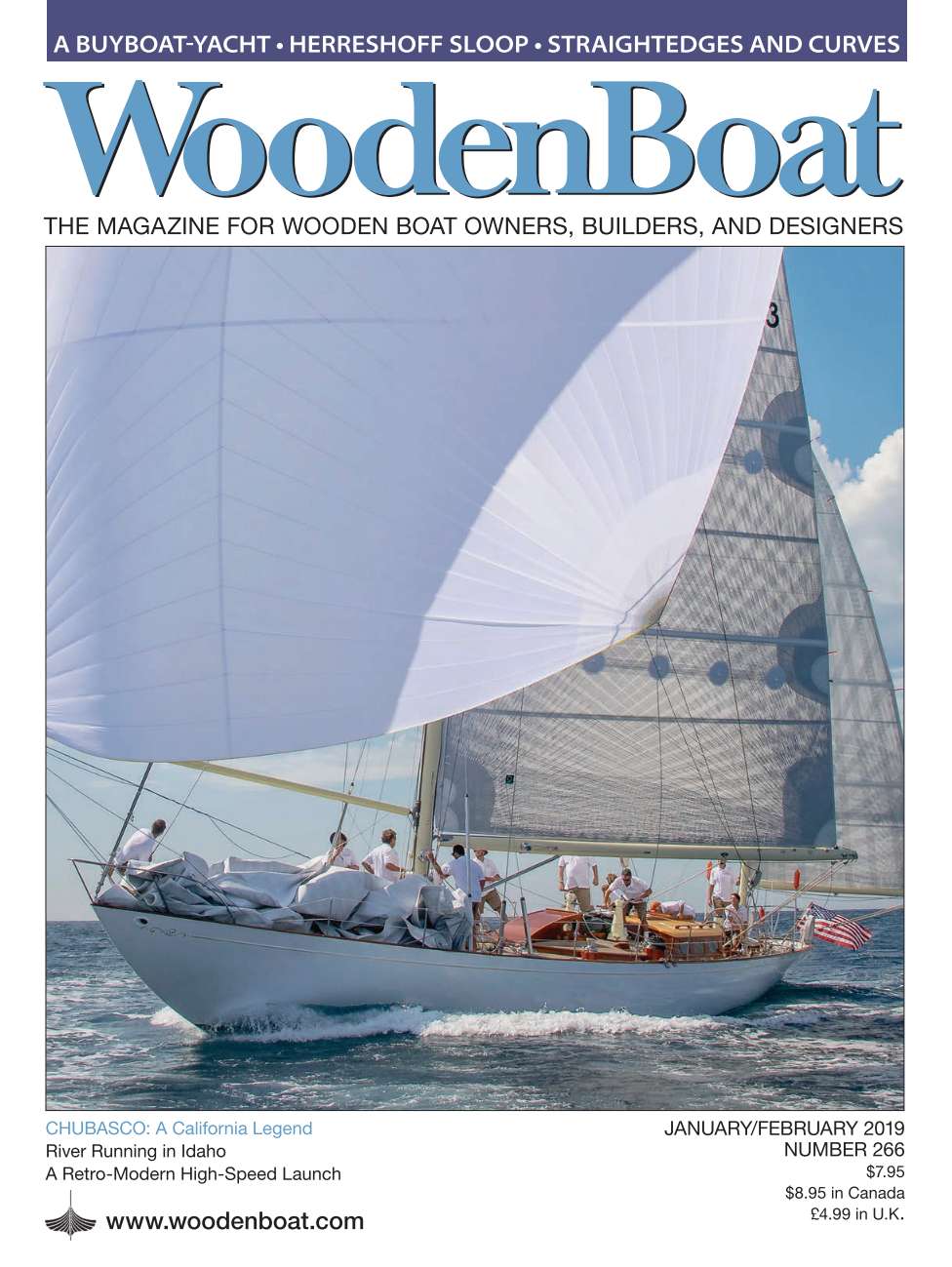 WoodenBoat January/February 2019 issue cover.