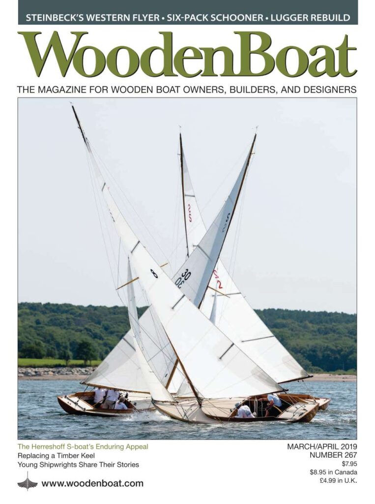 WoodenBoat March/April 2019 issue cover.