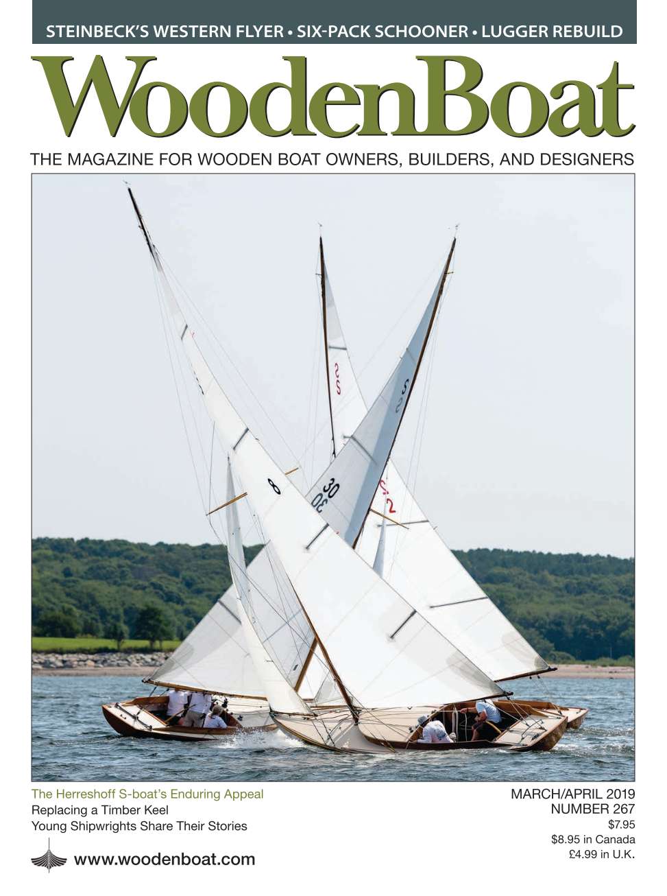 WoodenBoat March/April 2019 issue cover.
