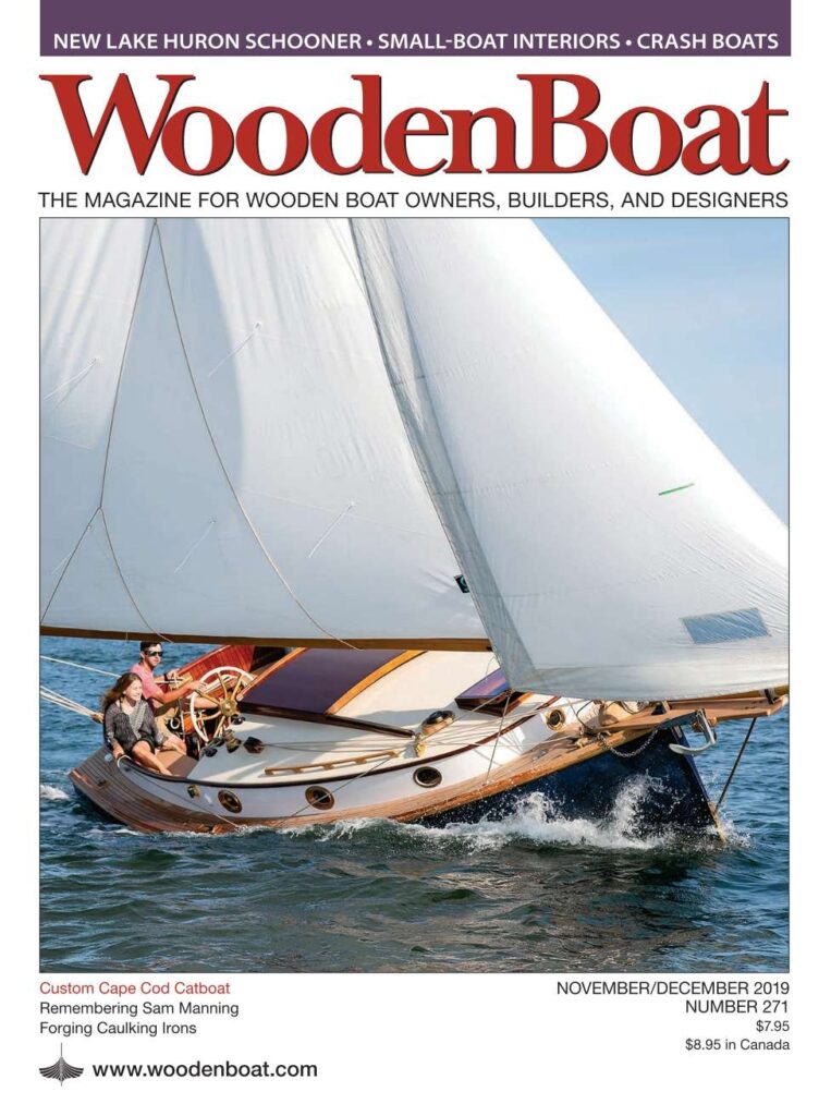 WoodenBoat November/December 2019 issue cover.