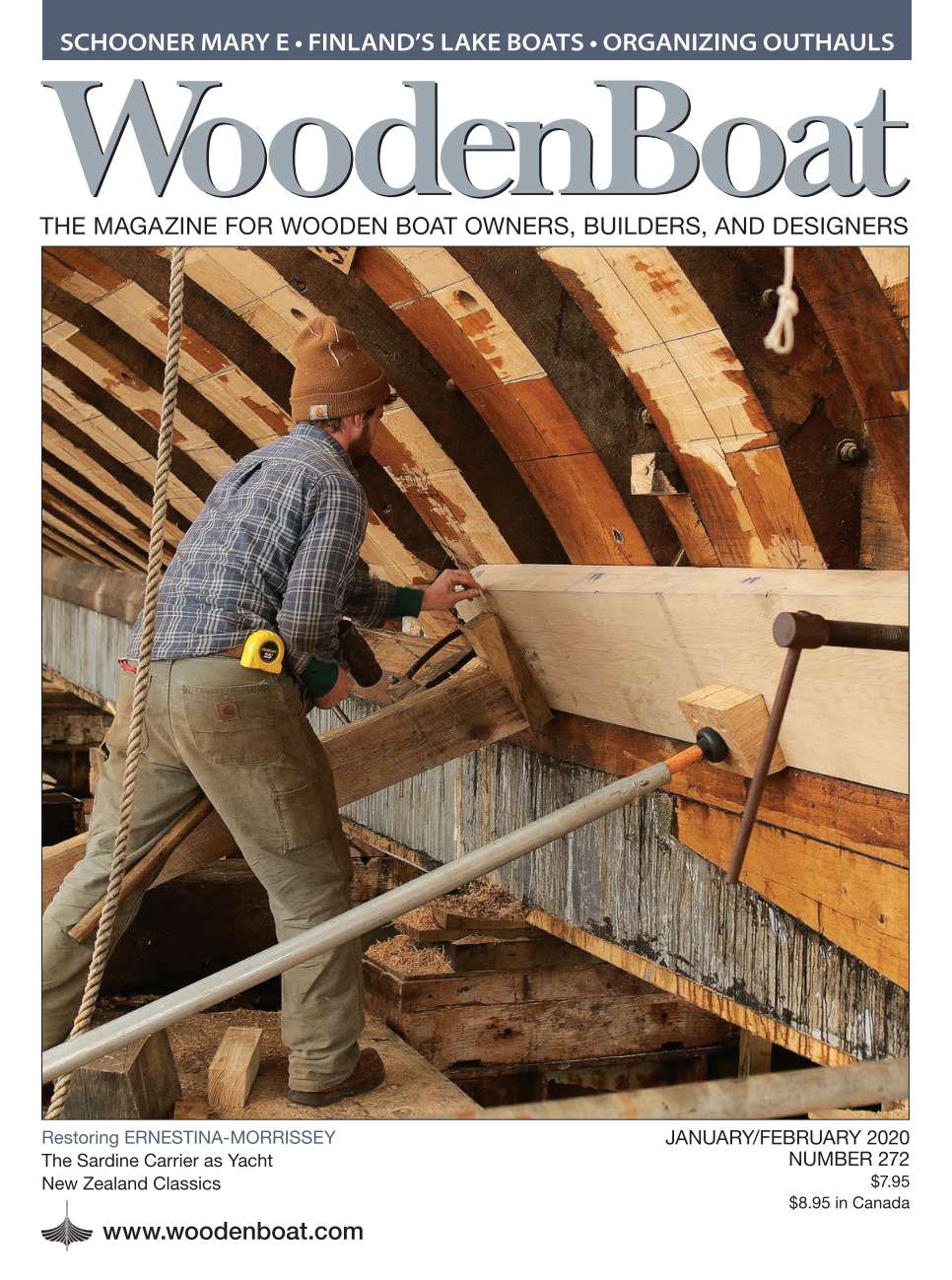 WoodenBoat January/February 2020 issue cover.