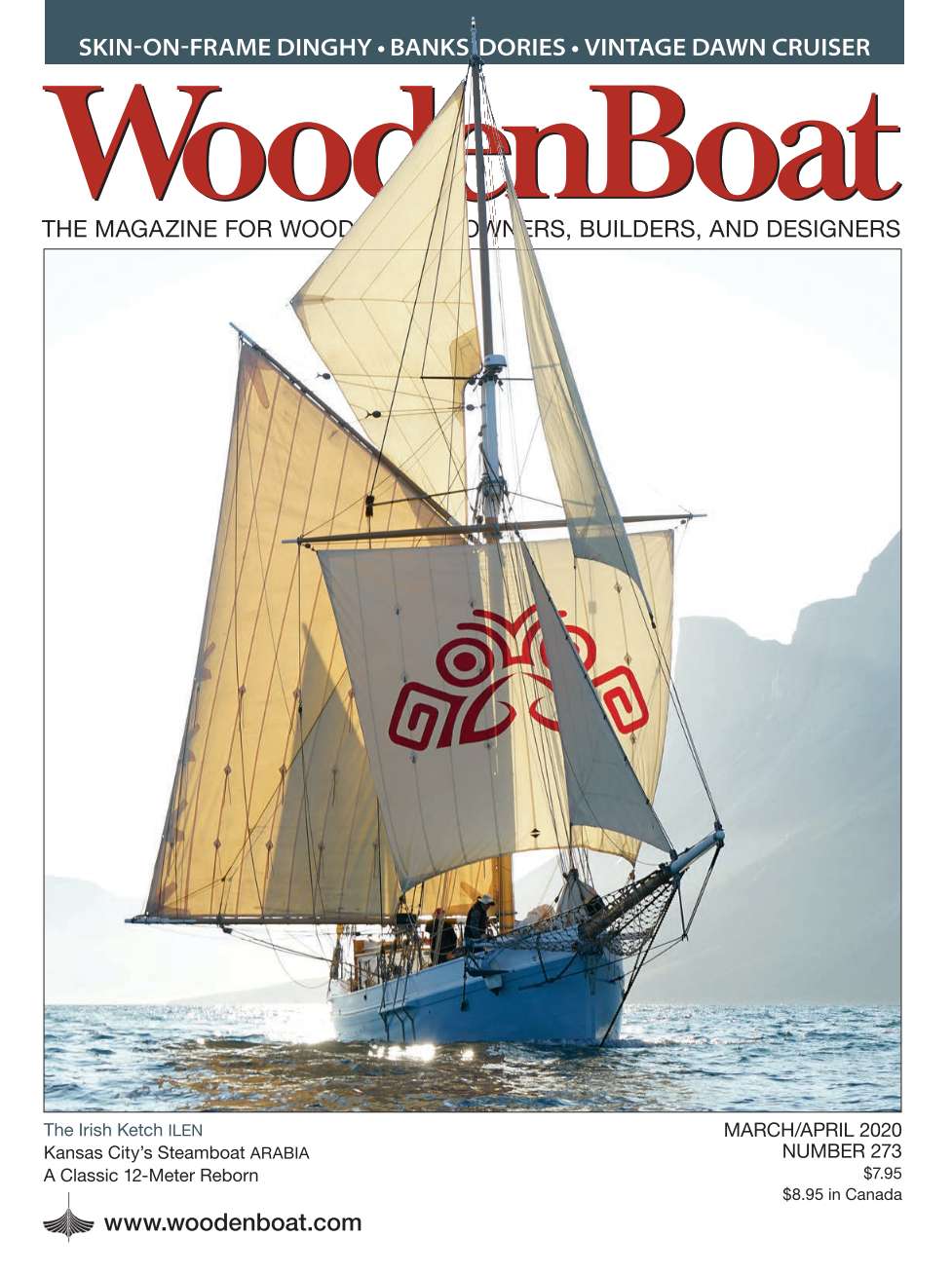 WoodenBoat March/April 2020 issue cover.
