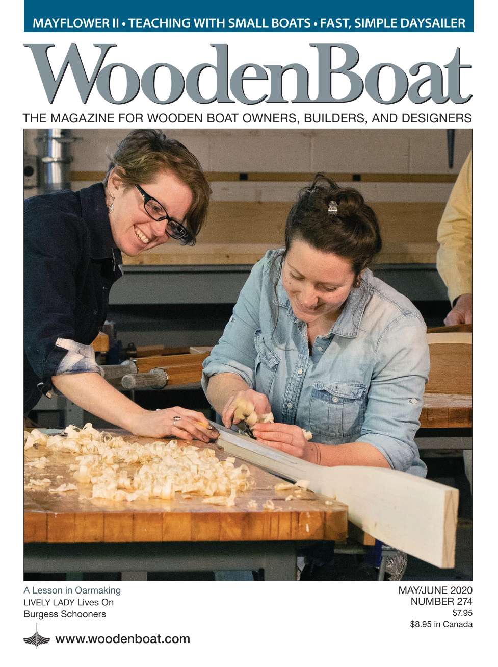 WoodenBoat May/June 2020 issue cover.