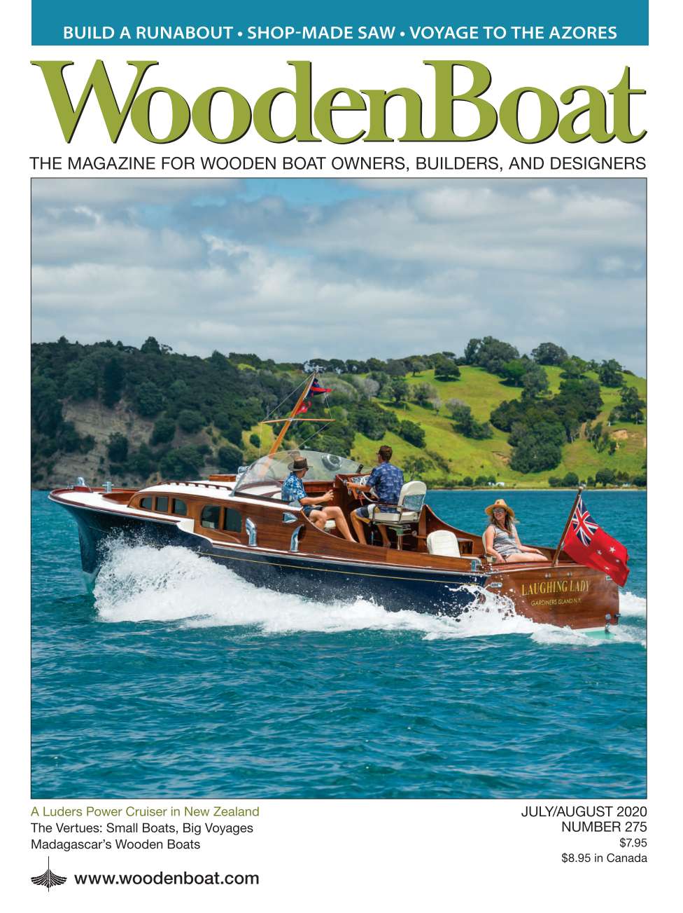 WoodenBoat July/August 2020 issue cover.