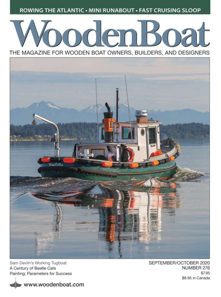 WoodenBoat September/October 2020 issue cover.