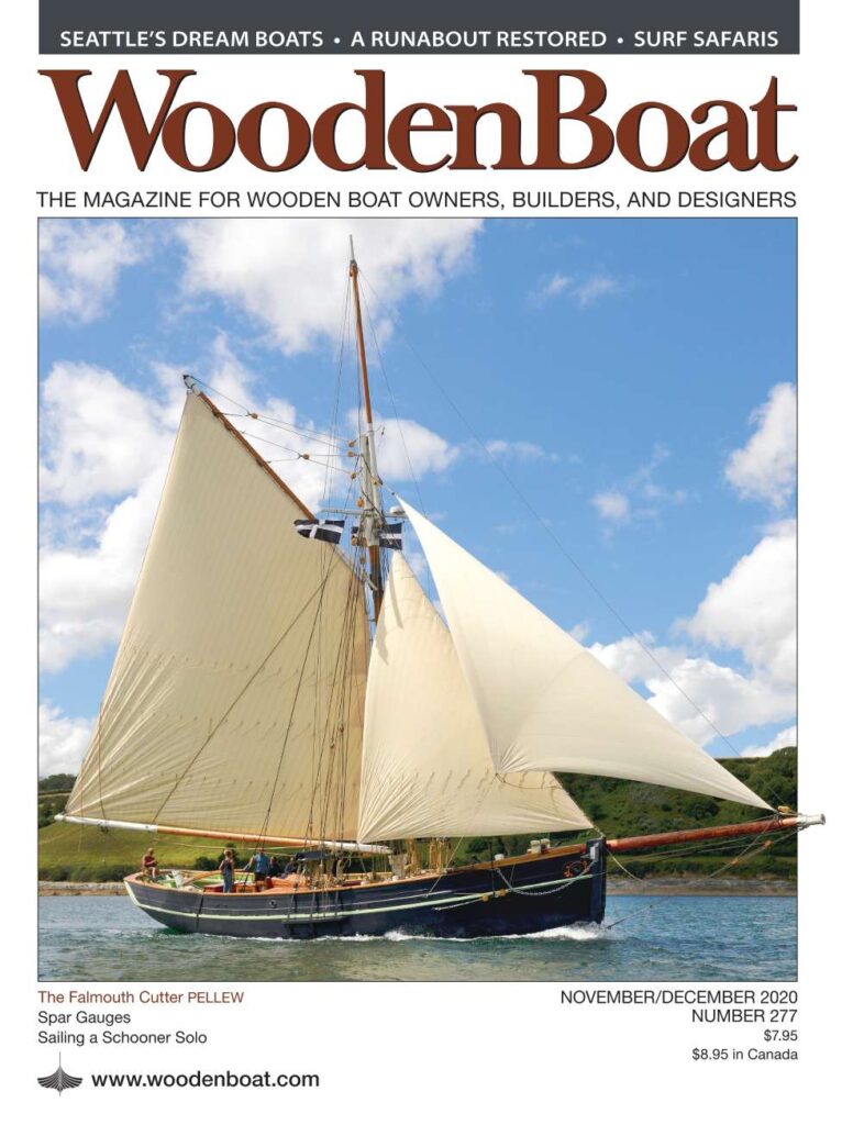 WoodenBoat November/December 2020 issue cover.