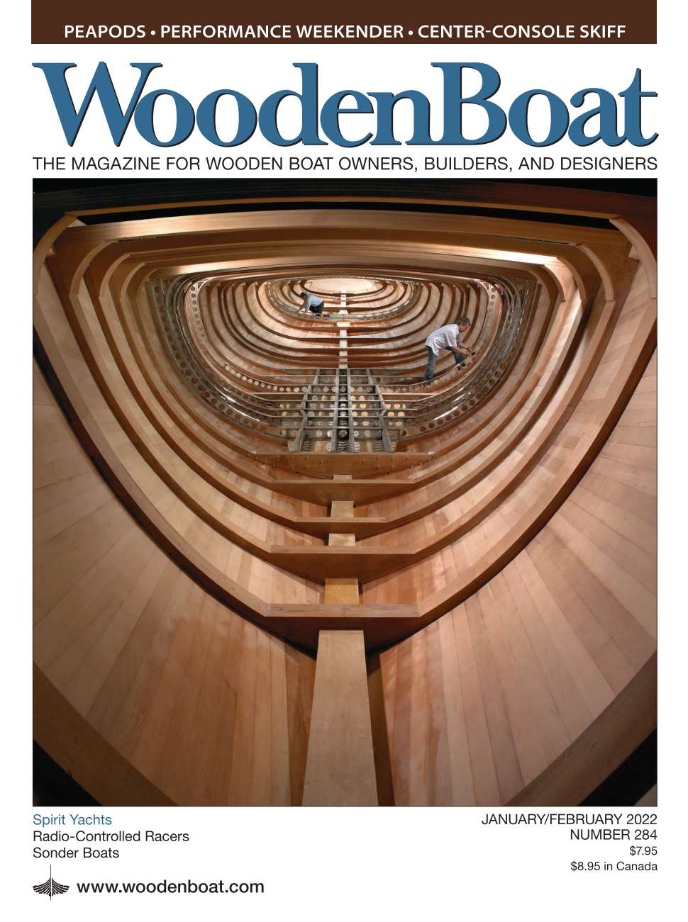 WoodenBoat January/February 2022 issue cover.