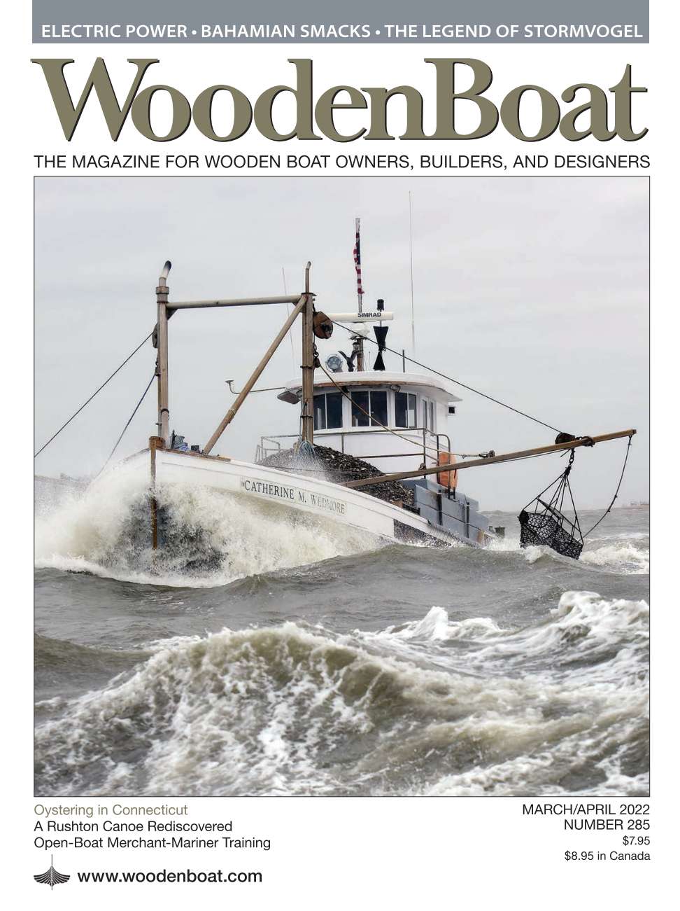 WoodenBoat March/April 2022 issue cover.