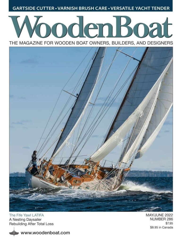 WoodenBoat May/June 2022 issue cover