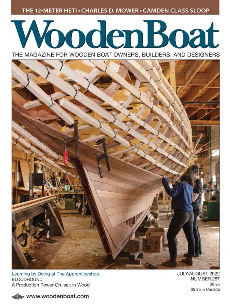 WoodenBoat July/August 2022 issue cover.