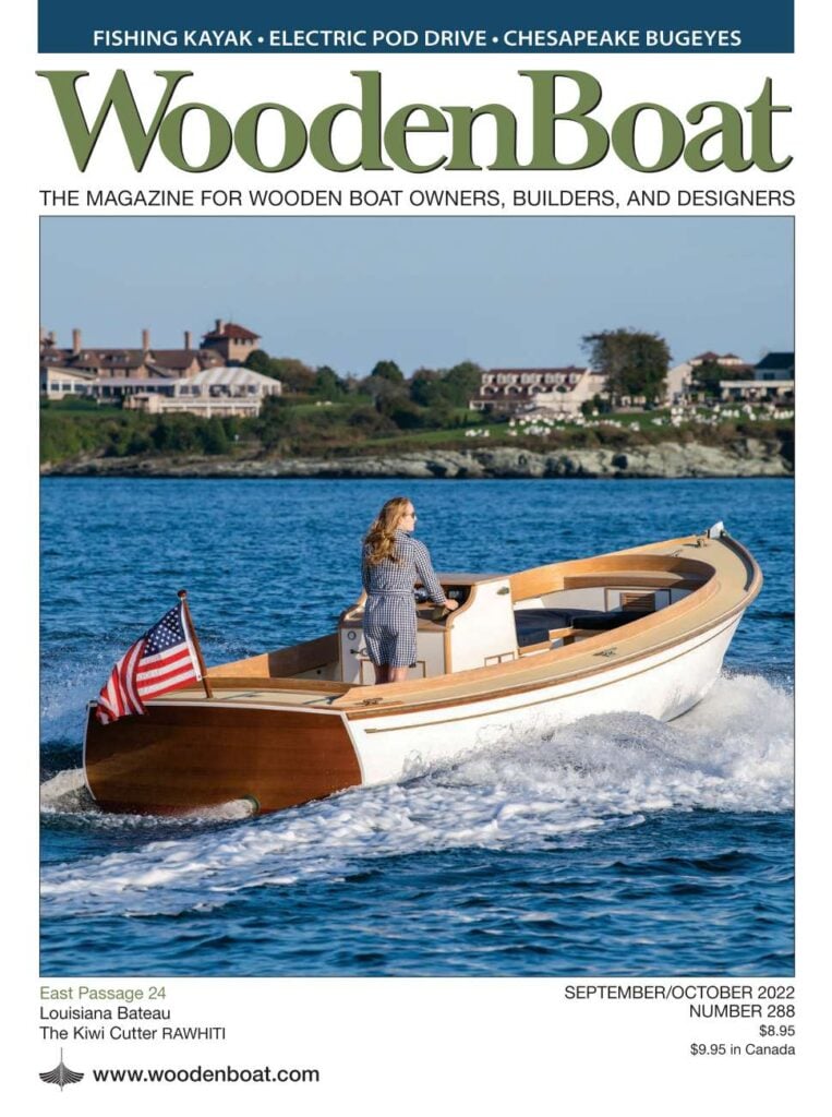 WoodenBoat September/October 2022 issue cover.
