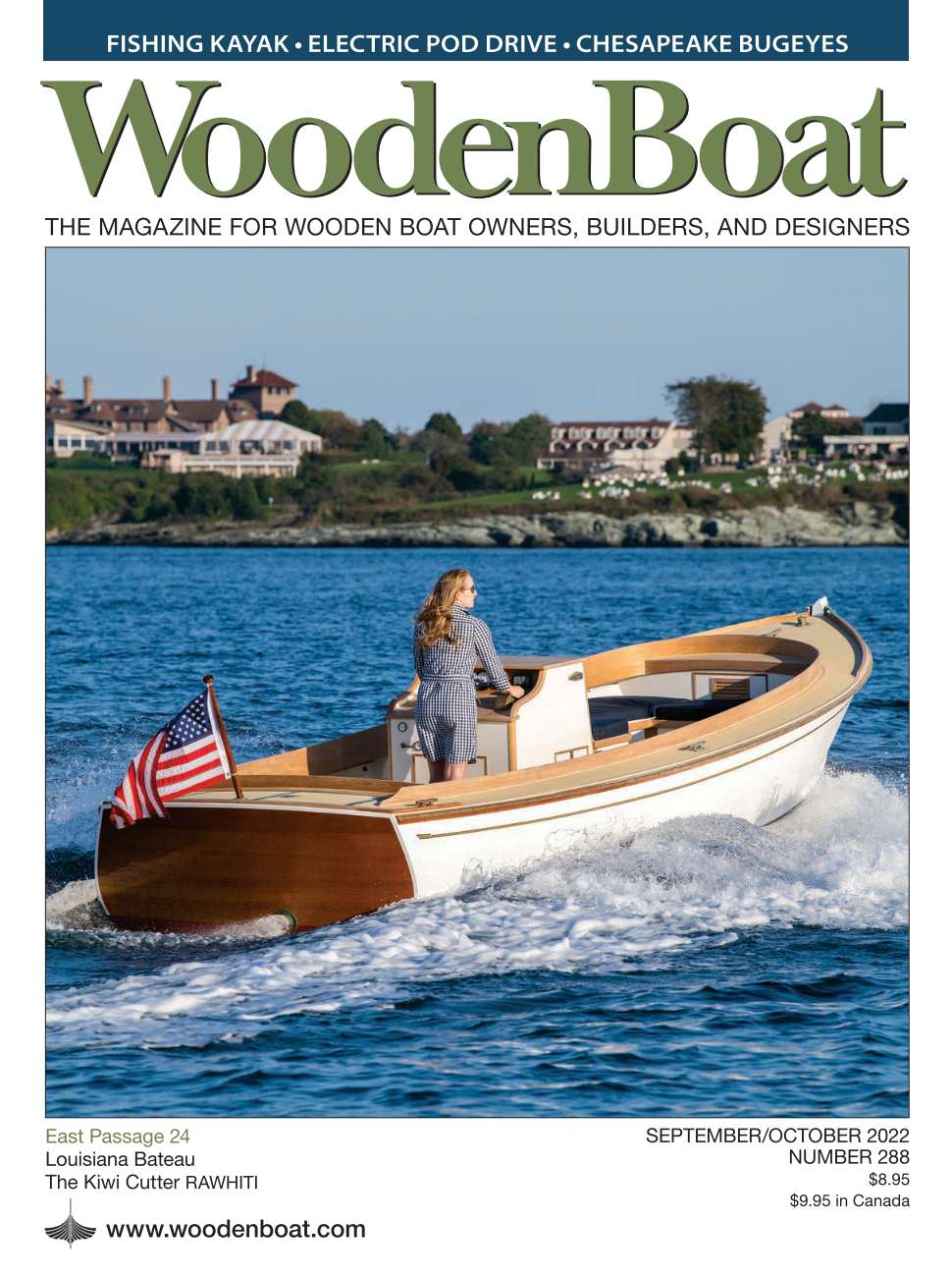 WoodenBoat September/October 2022 issue cover.