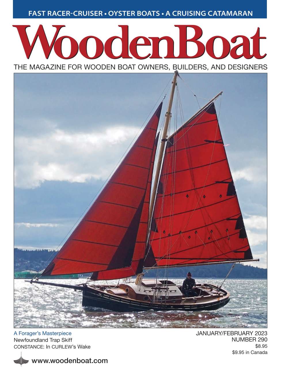 WoodenBoat January/February 2023 issue cover.