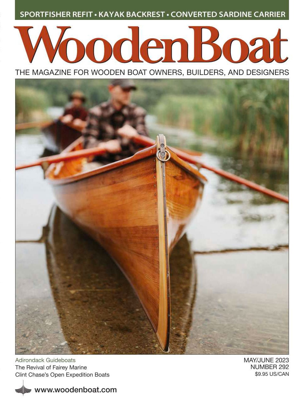 WoodenBoat May/June 2023 issue cover.