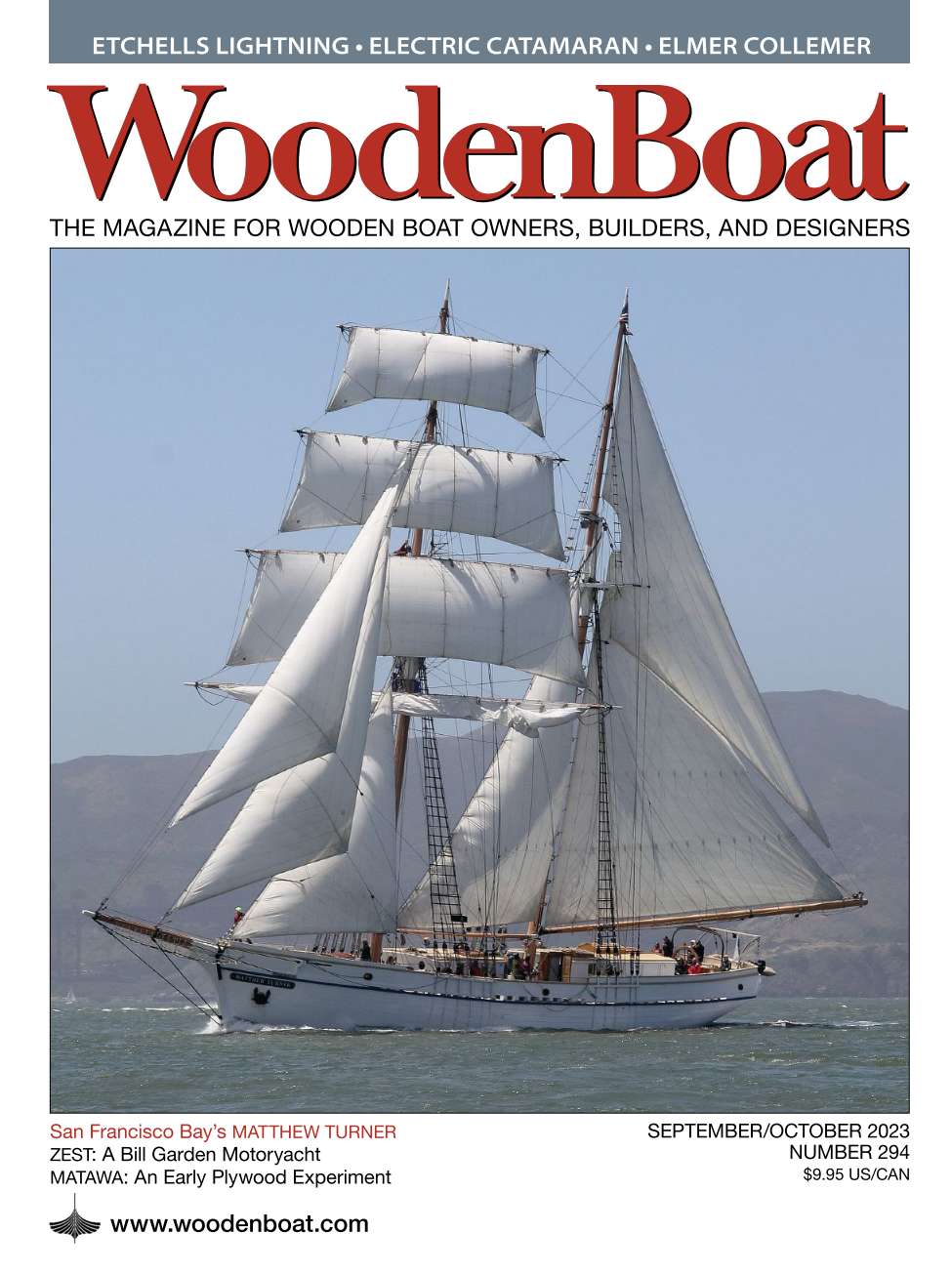 WoodenBoat September/October 2023 issue cover.