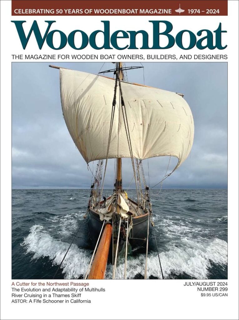 WoodenBoat July/August 2024 issue cover.