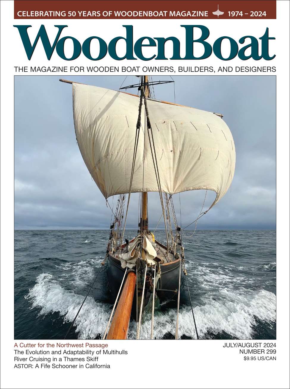 WoodenBoat July/August 2024 issue cover.