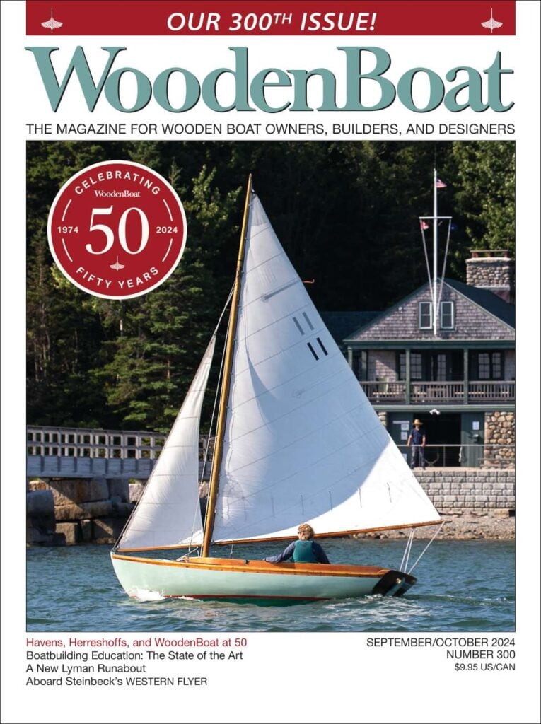 WoodenBoat September/October 2024 issue cover.
