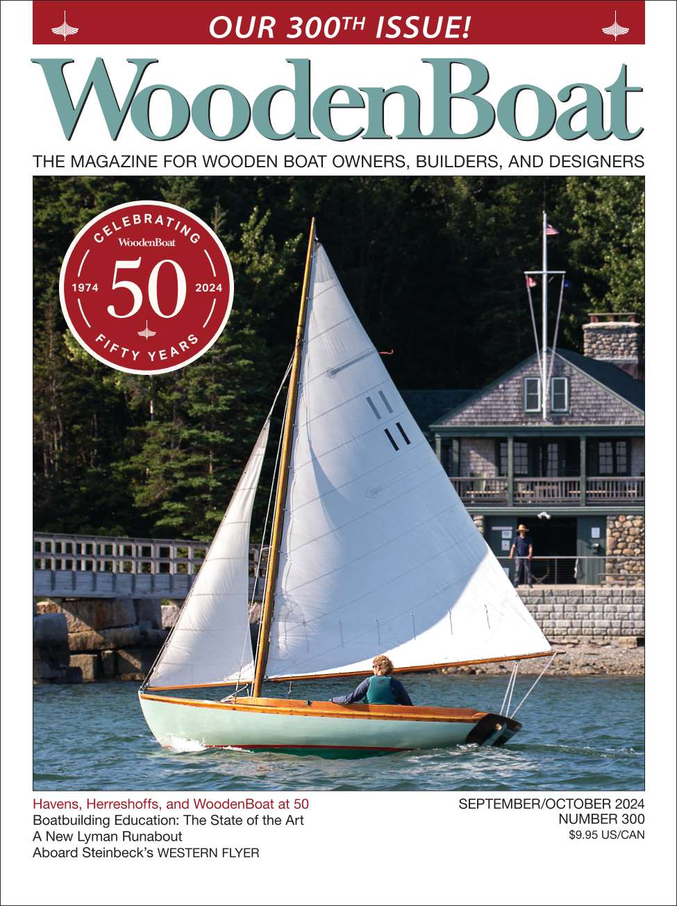 WoodenBoat September/October 2024 issue cover.