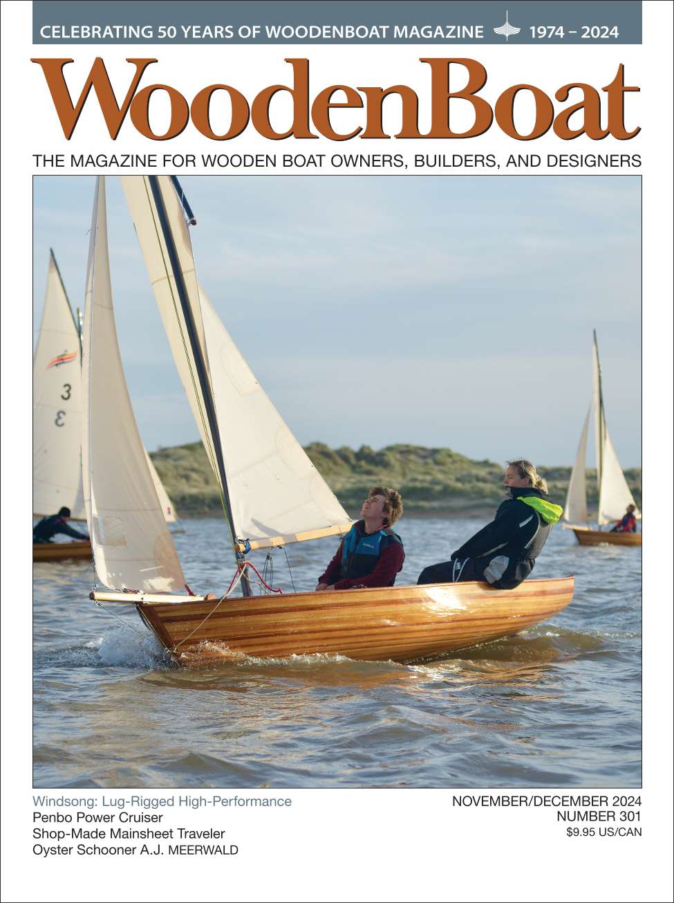 WoodenBoat November/December 2024 issue cover.