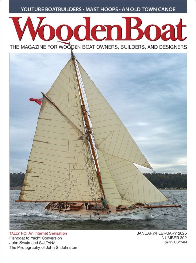 WoodenBoat January/February 2025 issue cover.