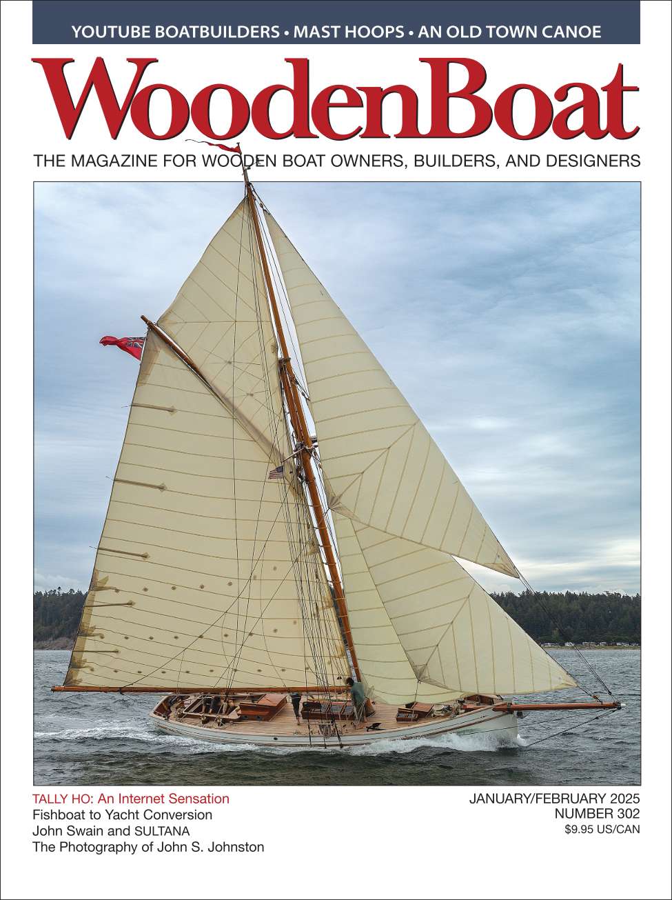 WoodenBoat January/February 2025 issue cover.