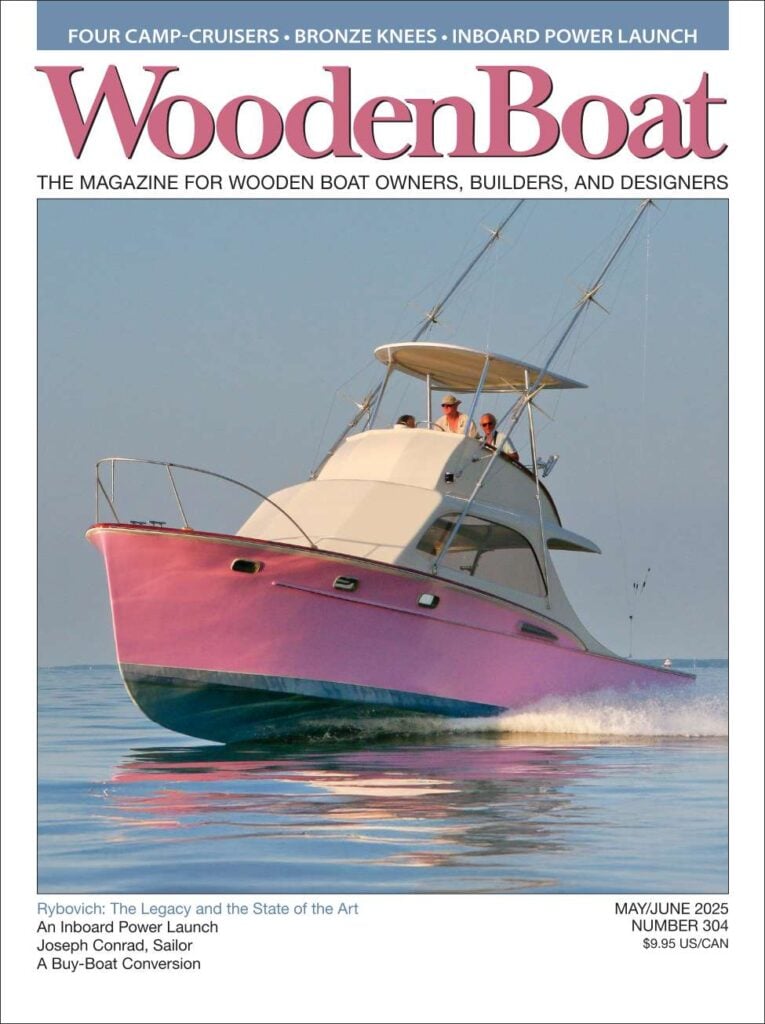 WoodenBoat May/June 2025 issue cover.