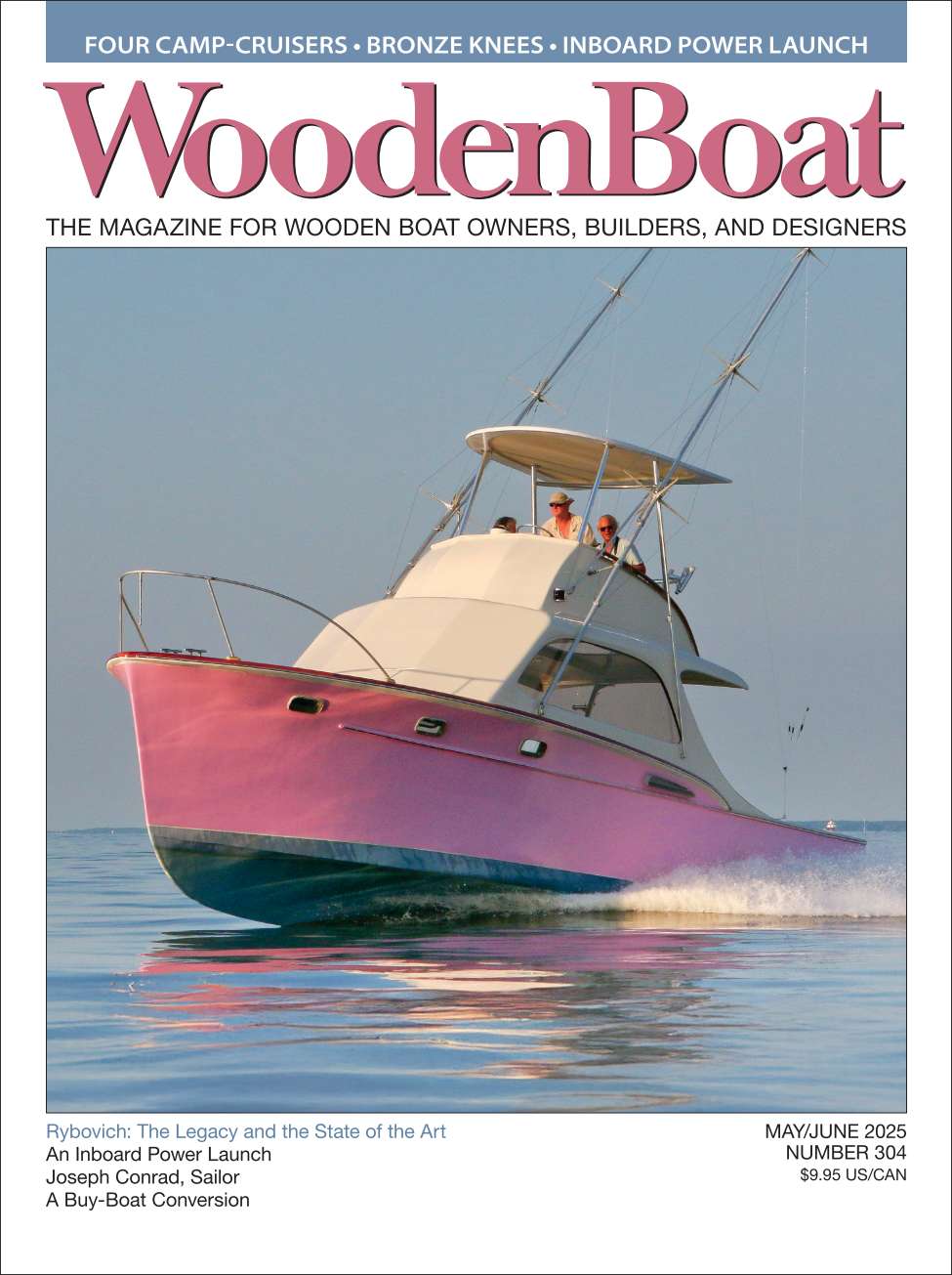 WoodenBoat May/June 2025 issue cover.