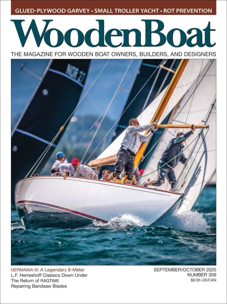 WoodenBoat September/October 2025 issue cover.