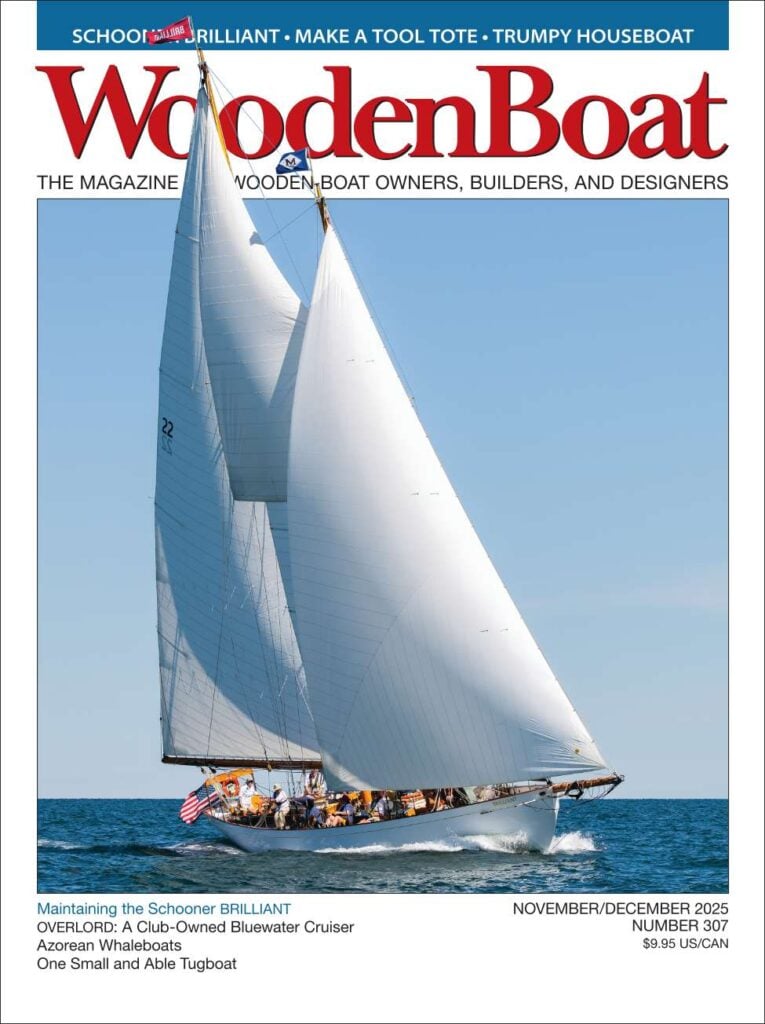 WoodenBoat November/December 2025 issue cover.
