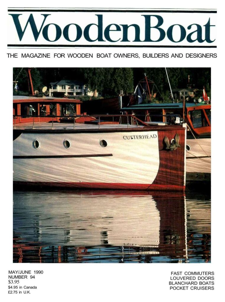 WoodenBoat May/June 1990 cover.