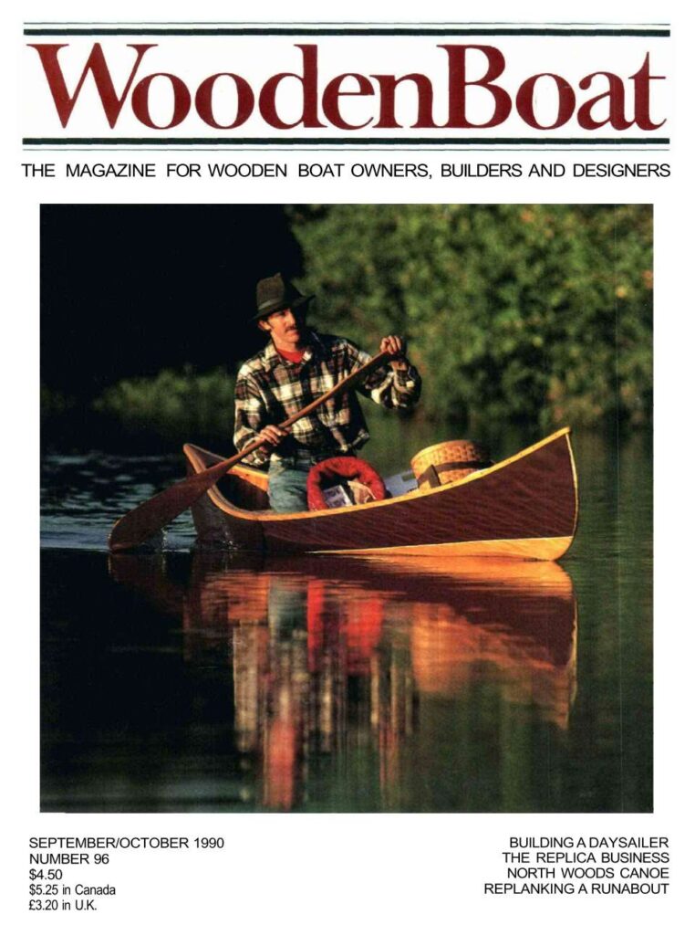 WoodenBoat September/October 1990 cover.