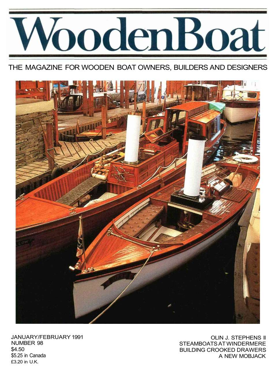 WoodenBoat January/February 1991 cover.
