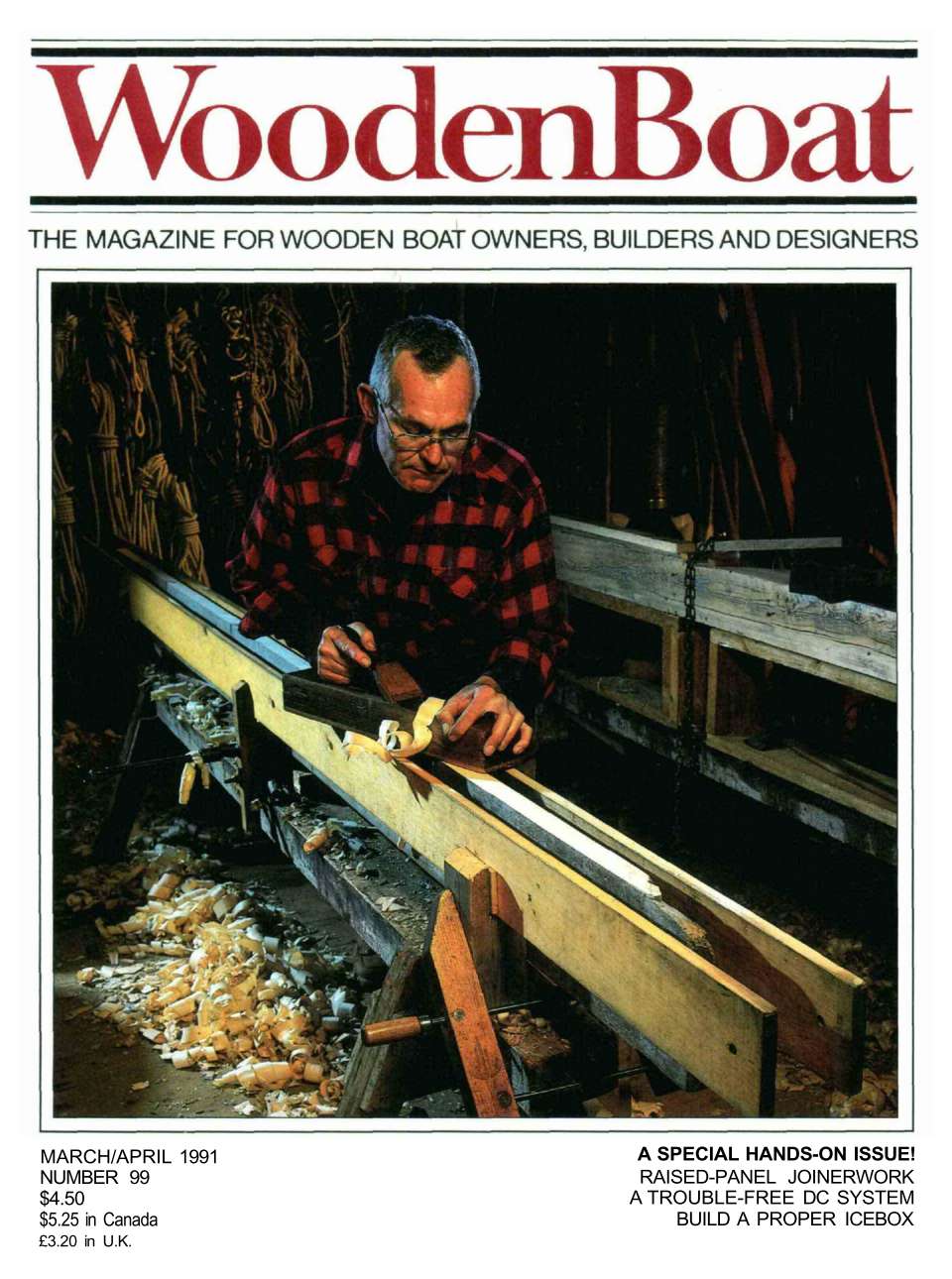 WoodenBoat March/April 1991 cover.