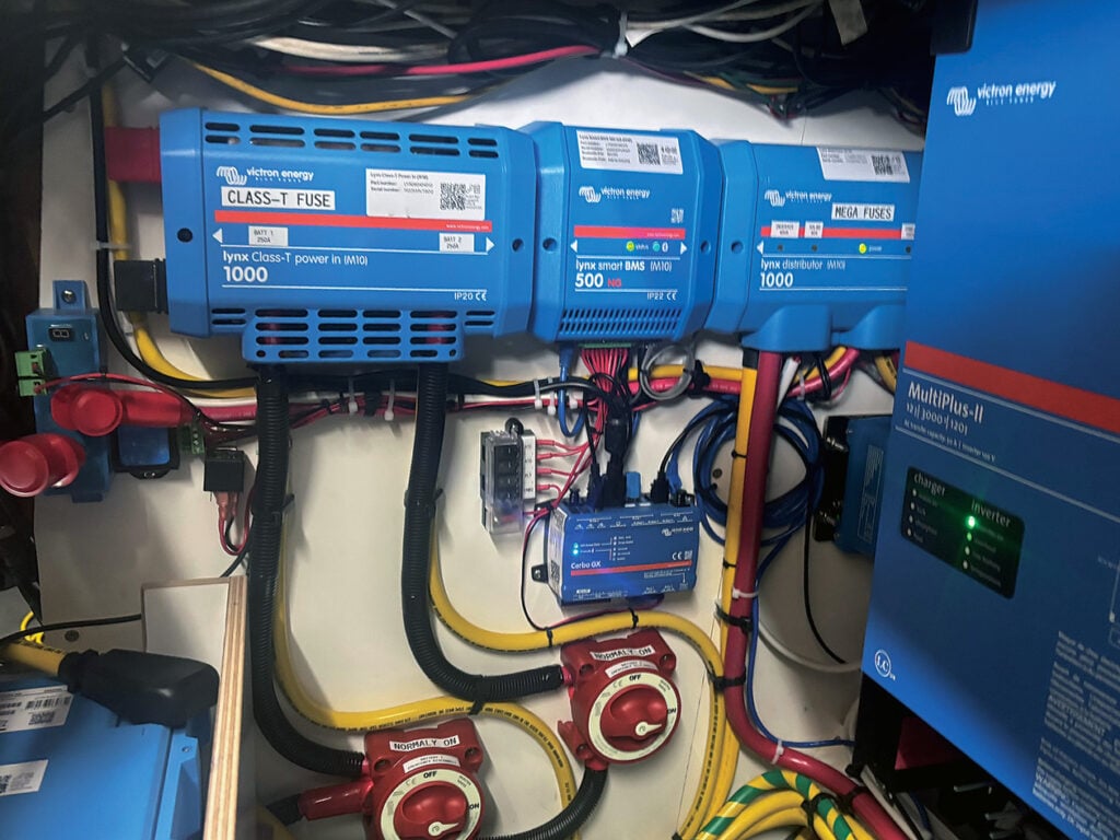The system’s components.